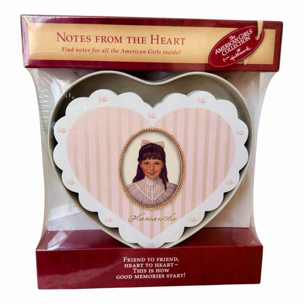 Vintage American Girl Pleasant Company Notes From The Heart Set Hallmark BNIB